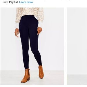 New With Tags Seamed Ponte Leggings